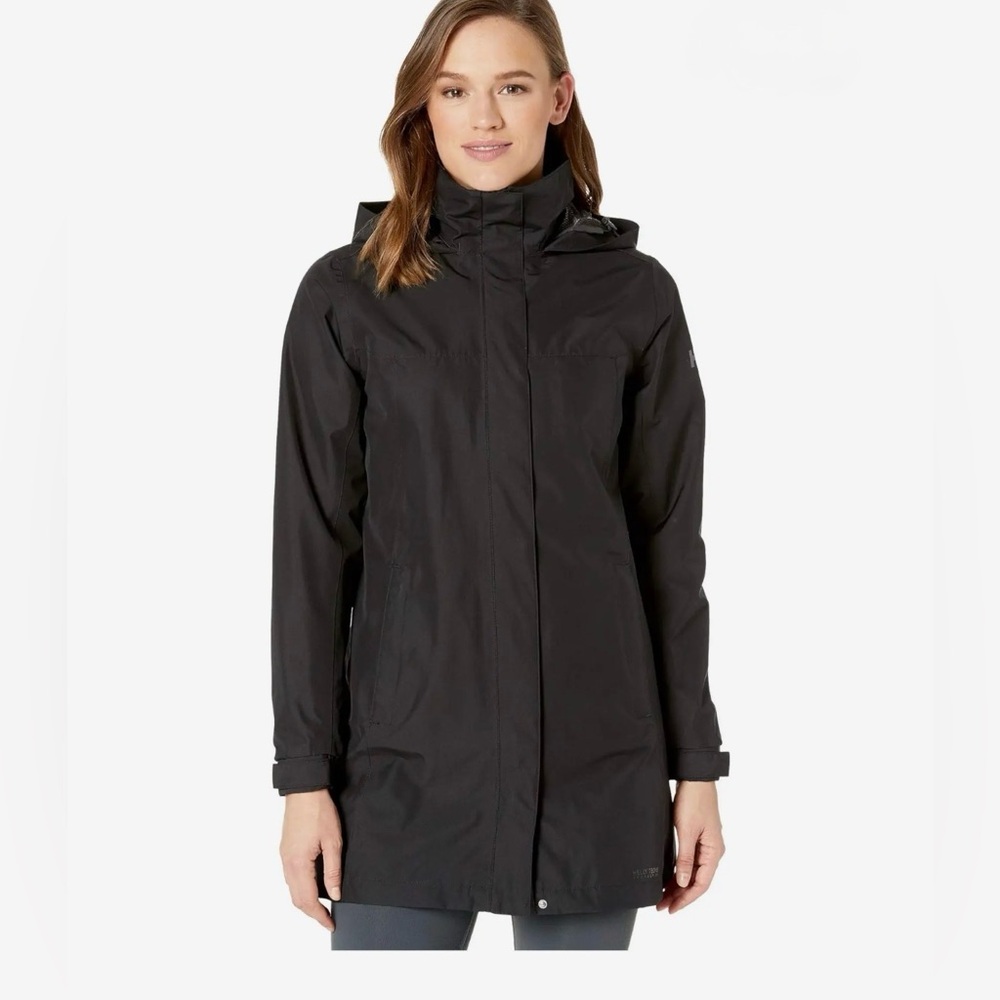 Helly Hansen Aden woman Breathable Black Waterproof rain Jacket XL New